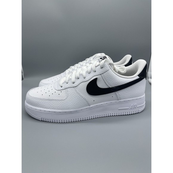 Nike 2020 Air Force 1 \'07 \'White Black\' Size 10M 11.5W Brand New wBox CT2302-100 main image 8